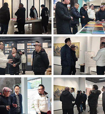 東山藝錦裝飾（集團）有限公司參觀訪問成都新西南(nán)陶瓷藝術股份公司